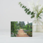 Visitekaartje landschapsarchitectuur (Staand voorkant)