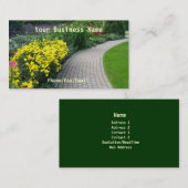 Visitekaartje landschapsarchitectuur (Voorkant / Achterkant)