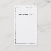 Visitekaartje landschapsontwerp (Achterkant)