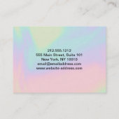 Visitekaartje Lashes (Achterkant)