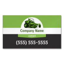 Visitekaartje Lawn Care Magnet