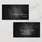 Visitekaartje lederen-effectconsultant Engineer (Voorkant / Achterkant)