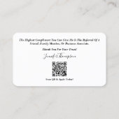 Visitekaartje leninggever (Achterkant)