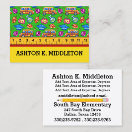 Visitekaartje leraar