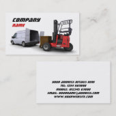 Visitekaartje Leveringsbedrijf (Voorkant / Achterkant)