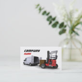 Visitekaartje Leveringsbedrijf (Staand voorkant)