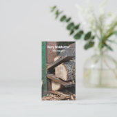 Visitekaartje Logsplitter (Staand voorkant)