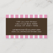 visitekaartje > lolly [roze+chocolade] (Achterkant)