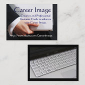 Visitekaartje loopbaanAfbeelding -  (Voorkant / Achterkant)