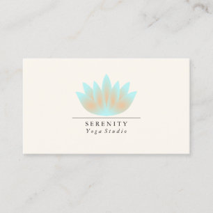 visitekaartje - Lotus Pastel