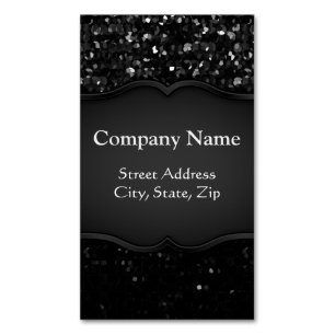 visitekaartje Magnet Crystal Bling Strass Magneet