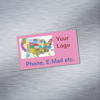 Visitekaartje Magnet Magnetisch Visitekaartje