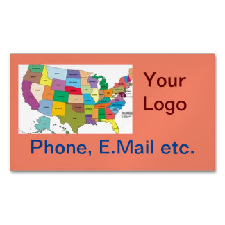 Visitekaartje Magnet Magnetisch Visitekaartje