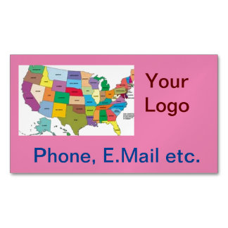 Visitekaartje Magnet Magnetisch Visitekaartje