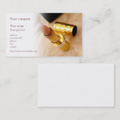 visitekaartje "Makeup products" (Voorkant / Achterkant)