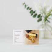 visitekaartje "Makeup products" (Staand voorkant)