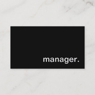 Visitekaartje Manager