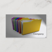 Visitekaartje Mappen (Achterkant)