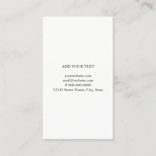 visitekaartje - marmer roze (Achterkant)