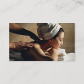 Visitekaartje massage (Achterkant)