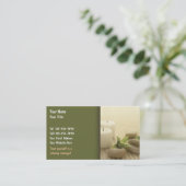 Visitekaartje massage (Staand voorkant)