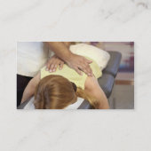 Visitekaartje massage (Achterkant)