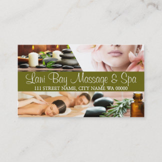 Visitekaartje massage en spa