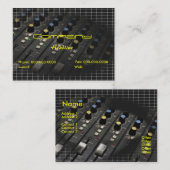 Visitekaartje mengbureau (Voorkant / Achterkant)