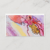 visitekaartje met abstract ontwerp (Achterkant)