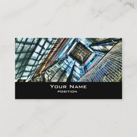 Visitekaartje met drijfas (Voorkant)