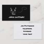 Visitekaartje met gemiddelde capaciteit (Voorkant / Achterkant)