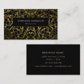 Visitekaartje met goudfolie (Voorkant / Achterkant)