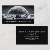 visitekaartje met koele planeten (Voorkant / Achterkant)