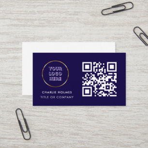 Visitekaartje met QR-code