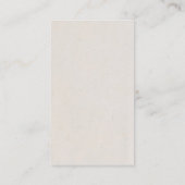 Visitekaartje met reliëf (Achterkant)