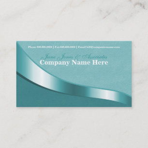 Visitekaartje met ribbon Swirl