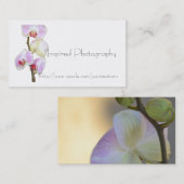 Visitekaartje met schilfers (Voorkant / Achterkant)