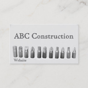 Visitekaartje met tooltips