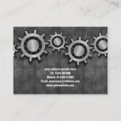 Visitekaartje metaaltandwielen (Achterkant)