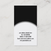 Visitekaartje mobiele telefoon (Achterkant)