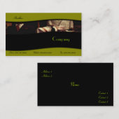 Visitekaartje Mode mannen (Voorkant / Achterkant)