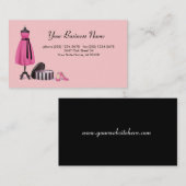 Visitekaartje Mode van coupon (Voorkant / Achterkant)