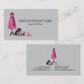 Visitekaartje Mode van coupon (Voorkant / Achterkant)