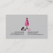 Visitekaartje Mode van coupon (Achterkant)