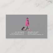 Visitekaartje Mode van coupon (Achterkant)