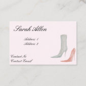 Visitekaartje Mode winkel (Achterkant)