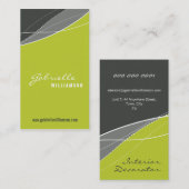VISITEKAARTJE :: Moderne elegantie 3 (Voorkant / Achterkant)