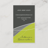 VISITEKAARTJE :: Moderne elegantie 3 (Achterkant)