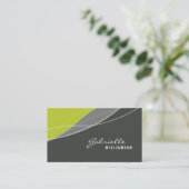 VISITEKAARTJE :: Moderne elegantie 3 (Staand voorkant)