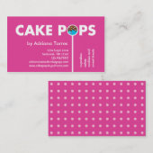 Visitekaartje moderne Poppen (Voorkant / Achterkant)